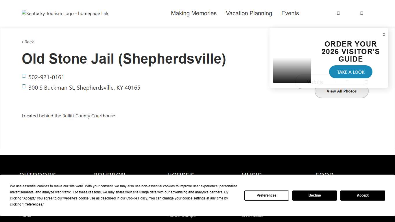 Explore | Old Stone Jail (Shepherdsville)